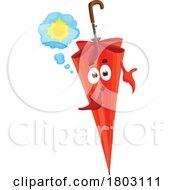 Umbrella Mascot by Vector Tradition SM