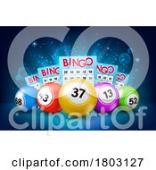 Poster, Art Print Of Bingo Cards And Balls