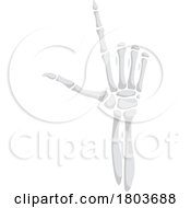 Poster, Art Print Of Skeleton Hand