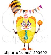Carambola Clown Food Character by Vector Tradition SM