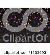 Poster, Art Print Of Halloween Party Confetti Background