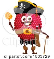 Poster, Art Print Of Pirate Lychee Food Character