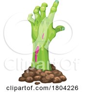 Poster, Art Print Of Rising Zombie Hand