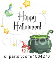 Poster, Art Print Of Halloween Cauldron