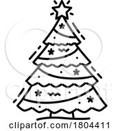 Poster, Art Print Of Christmas Tree Icon