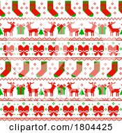 Poster, Art Print Of Christmas Pattern