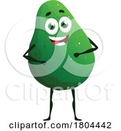 Poster, Art Print Of Avocado Food Mascot