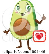 Avocado Food Mascot
