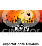 Happy Halloween Greeting And Background