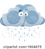 Poster, Art Print Of Rain Cloud Character
