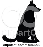 10/02/2023 - Dog Silhouette Pet Animal