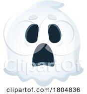 Poster, Art Print Of Ghost Halloween Emoji