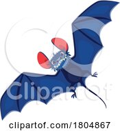 Poster, Art Print Of Flying Bat