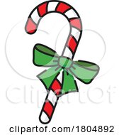 Poster, Art Print Of Christmas Candy Cane