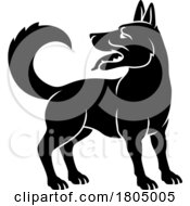 Dog Chinese Zodiac Horoscope Animal Year Sign by AtStockIllustration