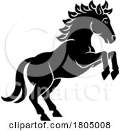 Poster, Art Print Of Horse Chinese Zodiac Horoscope Animal Year Sign