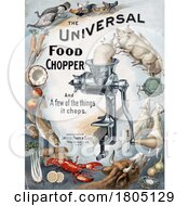 Poster, Art Print Of The Universal Food Chopper And A Few Of The Things It Chops