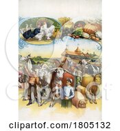 Poster, Art Print Of Farmers Livestock And Produce At The Fairgrounds