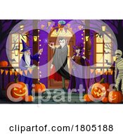 Poster, Art Print Of Halloween Door Step