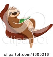 Poster, Art Print Of Reading Sloth
