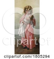 Poster, Art Print Of Girl Holding A Doll