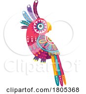 Poster, Art Print Of Mexican Themed Parrot