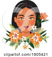Beautiful Asian Pacific Islander Woman