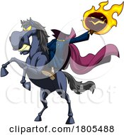Poster, Art Print Of Cartoon Headless Horseman