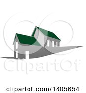 Poster, Art Print Of Real Estate Construction House Logo