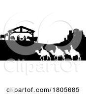 11/14/2023 - Christmas Nativity Scene Bethlehem Manger Wise Men