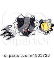 11/14/2023 - Panther Softball Animal Sports Team Mascot