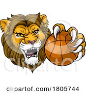11/14/2023 - Lion Basketball Animal Sports Team Mascot