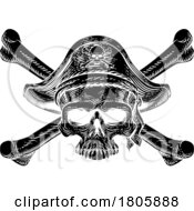 11/14/2023 - Pirate Skull Crossbones Skeleton Grim Reaper