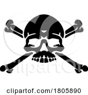 11/14/2023 - Skull And Crossbones Pirate Grim Reaper Cartoon