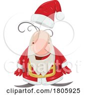 Cartoon Excited Gnome Christmas Santa Claus