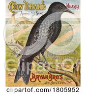 Poster, Art Print Of Crow Advertisement For Molasses