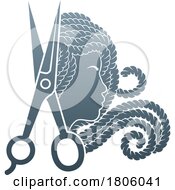Poster, Art Print Of Gradient Salon Logo Design