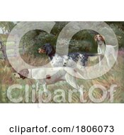 Poster, Art Print Of Hunting Dogs