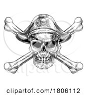 Pirate Skull Crossbones Skeleton Grim Reaper