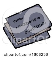 Cartoon Credit Cards by lineartestpilot