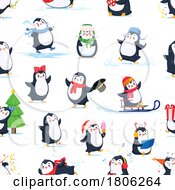 Poster, Art Print Of Penguin Pattern