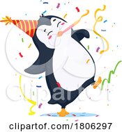 Poster, Art Print Of Penguin Partying