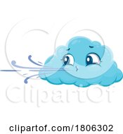 Cloud Mascot And Wind by Vector Tradition SM