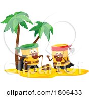 Paccheri Pirate Pasta Mascots