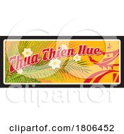 Poster, Art Print Of Travel Plate Design For Thua Thien Hue
