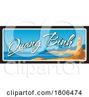Poster, Art Print Of Travel Plate Design For Quang Binh