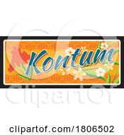 Travel Plate Design For Kontum