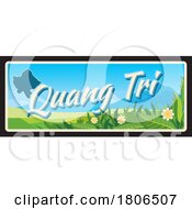 Poster, Art Print Of Travel Plate Design For Quang Tri