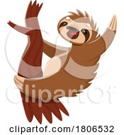 Poster, Art Print Of Sloth Waving
