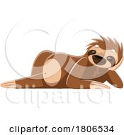 Sloth Resting by Vector Tradition SM